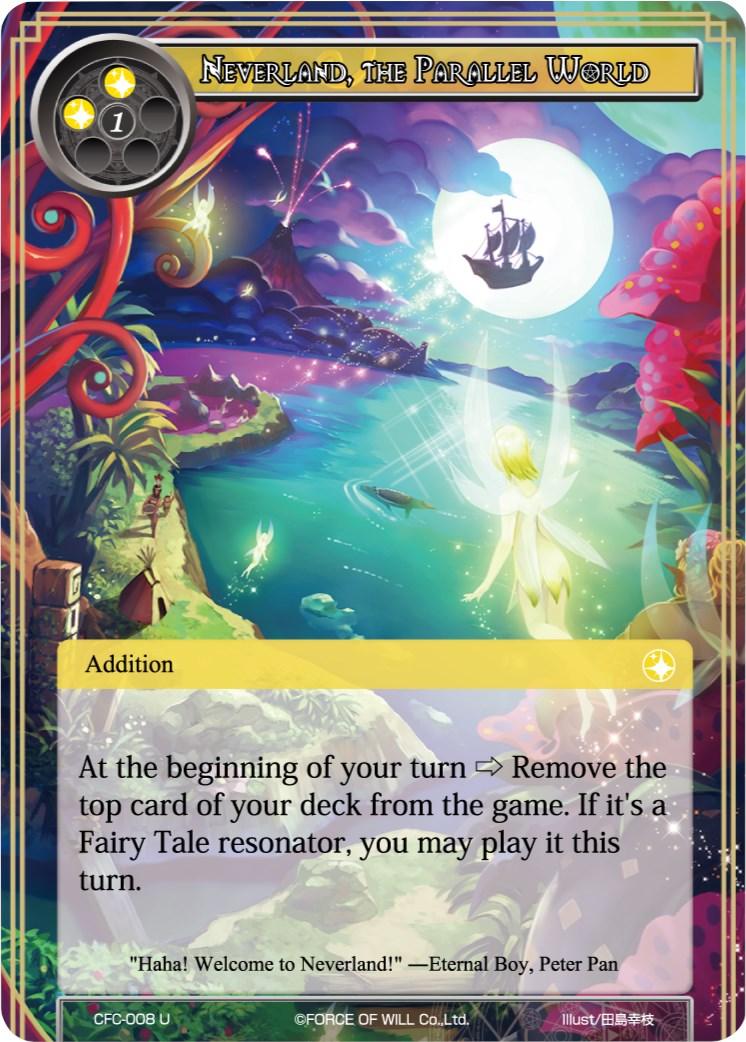 Neverland, the Parallel World (CFC-008) [Curse of the Frozen Casket] - POKÉ JEUX