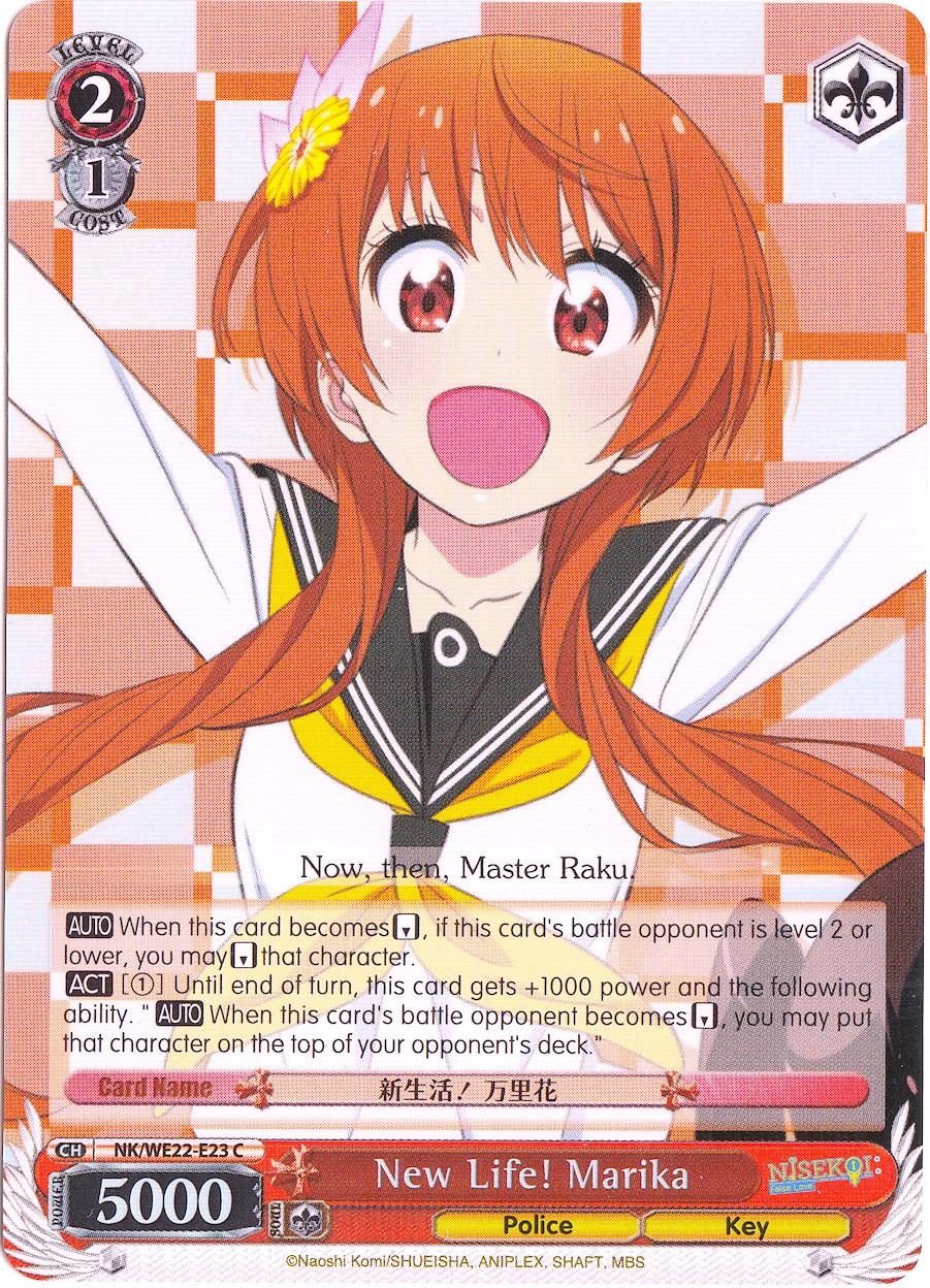 New Life! Marika (NK/WE22-E23) (Parallel Foil) [NISEKOI Extra Booster] - POKÉ JEUX