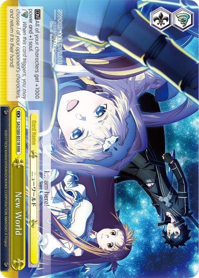 New World (SAO/S80-E031R RRR) [Sword Art Online -Alicization- Vol.2] - POKÉ JEUX