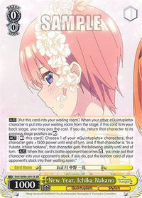 New Year, Ichika Nakano (5HY/W90-E015S SR) [The Quintessential Quintuplets 2] - POKÉ JEUX