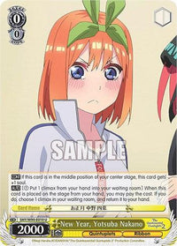 New Year, Yotsuba Nakano (5HY/W90-E010 U) [The Quintessential Quintuplets 2] - POKÉ JEUX