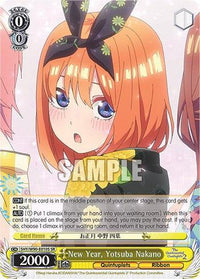 New Year, Yotsuba Nakano (5HY/W90-E010S SR) [The Quintessential Quintuplets 2] - POKÉ JEUX