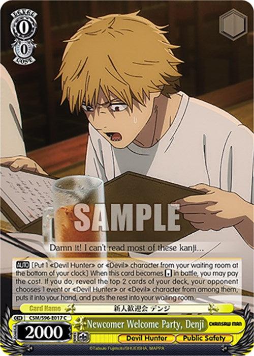 Newcomer Welcome Party, Denji (CSM/S96-E017 C) [Chainsaw Man] - POKÉ JEUX