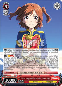 Next Stage and Next Role, Karen Aijo (RSL/S98-E049 RR) [Revue Starlight The Movie] - POKÉ JEUX