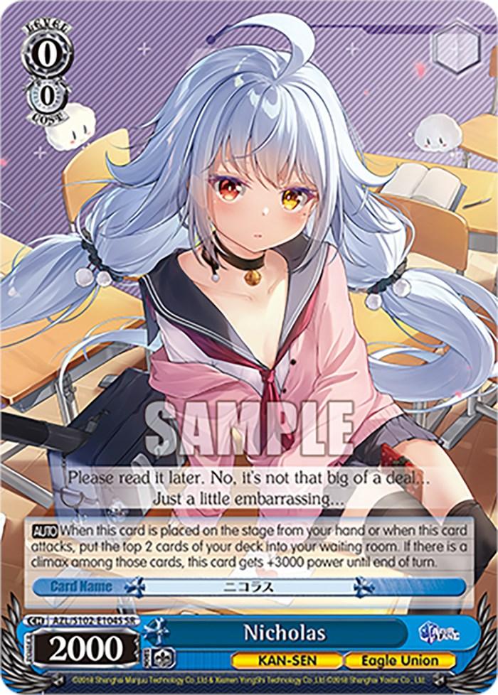 Nicholas (AZL/S102-E104S SR) [Azur Lane] - POKÉ JEUX