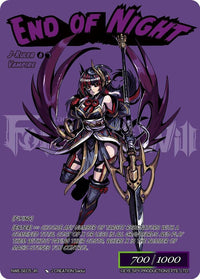 Night of the Legendary Vampire // End of Night (Secret) (NWE-SEC5 JR) [A New World Emerges] - POKÉ JEUX