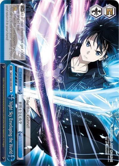Night Sky Enveloping the World (SAO/S80-E097 CR) [Sword Art Online -Alicization- Vol.2] - POKÉ JEUX