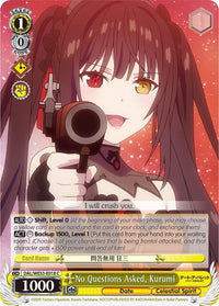 No Questions Asked, Kurumi (DAL/WE33-E018 C) (Parallel Foil) [Date A Bullet] - POKÉ JEUX
