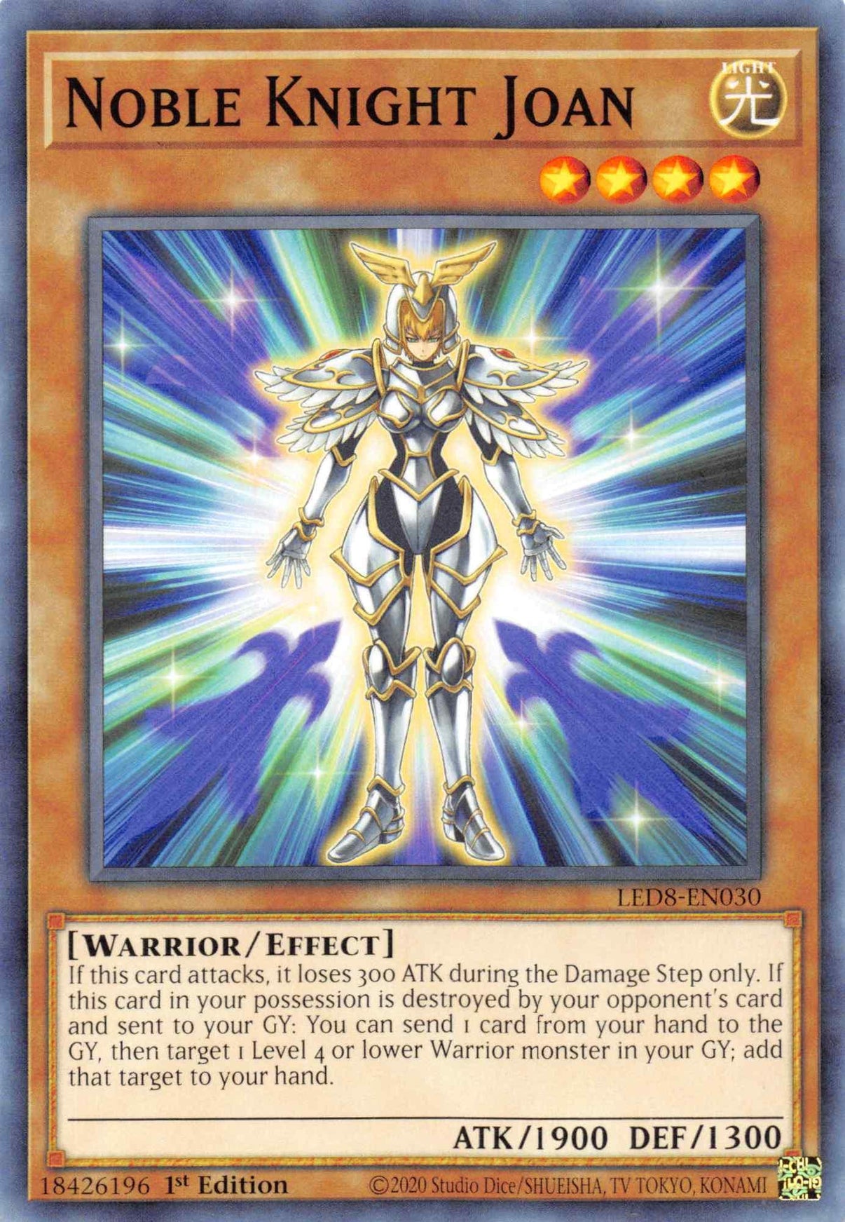 Noble Knight Joan [LED8-EN030] Common - POKÉ JEUX