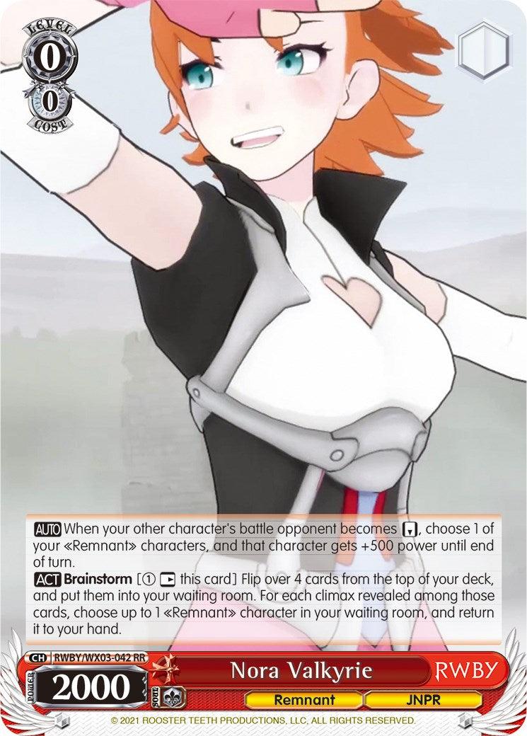 Nora Valkyrie (RWBY/WX03-042 RR) [RWBY] - POKÉ JEUX