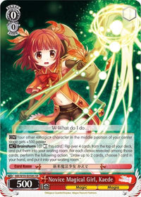 Novice Magical Girl, Kaede (MR/W59-E058 R) [Magia Record: Puella Magi Madoka Magica [Side Story] (Mobile)] - POKÉ JEUX