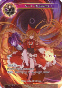 Null Darkness (Full Art) (TSW-145) [The Time Spinning Witch] - POKÉ JEUX