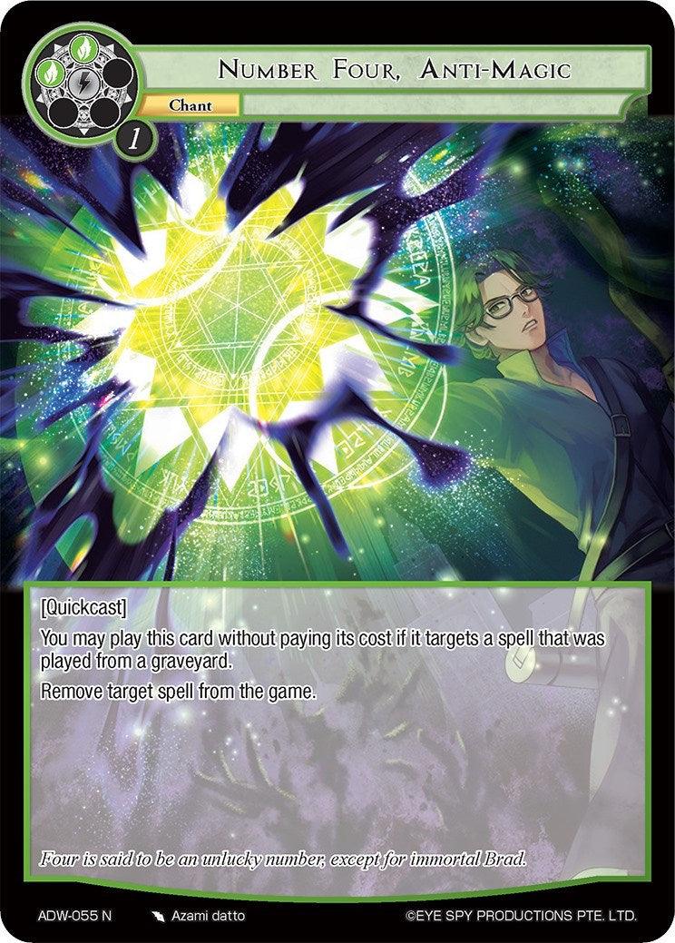 Number Four, Anti-Magic (ADW-055) [Assault into the Demonic World] - POKÉ JEUX