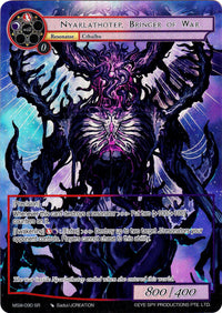 Nyarlathotep, Bringer of War (Full Art) (MSW-090) [The Magic Stone War - Zero] - POKÉ JEUX