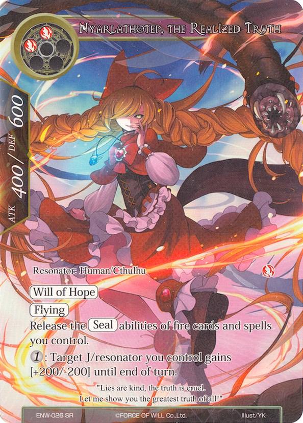 Nyarlathotep, the Realized Truth (Full Art) (ENW-026) [Echoes of the New World] - POKÉ JEUX