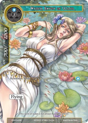 Nymph, Envoy of Water (VIN003-038) [Vingolf 3: Ruler All Stars] - POKÉ JEUX