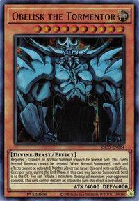 Obelisk the Tormentor (Ultra Pharaoh's Rare) [KICO-EN064] Ultra Pharaoh's Rare - POKÉ JEUX