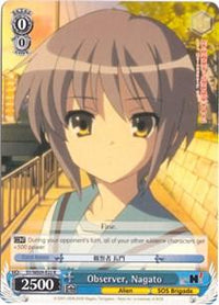 Observer, Nagato (SY/WE09-E22) (Foil) [The Melancholy of Haruhi Suzumiya Extra Booster] - POKÉ JEUX