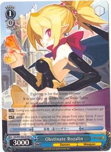 Obstinate Rozalin (DG/EN-S03-E143 U) [Disgaea] - POKÉ JEUX