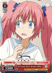 Of Course We're Besties! Milim (TSK/S82-E060 C) [That Time I Got Reincarnated as a Slime Vol.2] - POKÉ JEUX