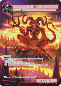 Oil Demon (Full Art) (ADW-024) [Assault into the Demonic World] - POKÉ JEUX