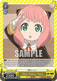 Okey-Dokey, Anya (SPY/S106-TE04R RRR) [SPY x FAMILY] - POKÉ JEUX