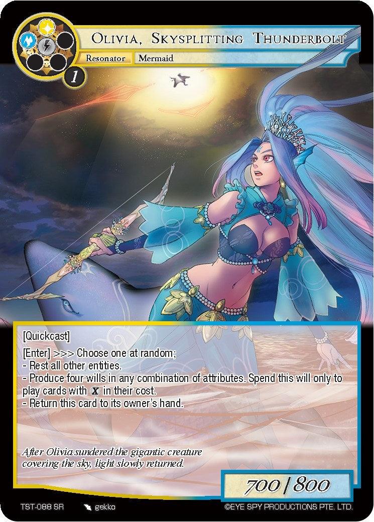 Olivia, Skysplitting Thunderbolt (TST-088) [The Seventh] - POKÉ JEUX