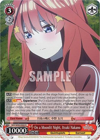 On a Moonlit Night, Itsuki Nakano (5HY/W90-E060 R) [The Quintessential Quintuplets 2] - POKÉ JEUX