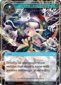 One and Only (ADK-077) [Advent of the Demon King] - POKÉ JEUX