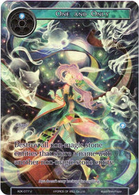 One and Only (Full Art) (ADK-077) [Advent of the Demon King] - POKÉ JEUX