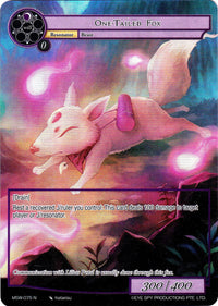 One-Tailed Fox (Full Art) (MSW-075) [The Magic Stone War - Zero] - POKÉ JEUX