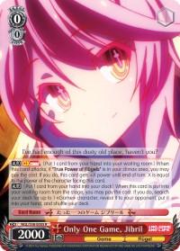 Only One Game, Jibril (NGL/S58-E055 R) [No Game No Life] - POKÉ JEUX