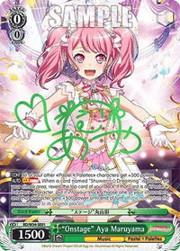 "Onstage" Aya Maruyama (BD/W54-SE01) (Promo) [BanG Dream! Girls Band Party!] - POKÉ JEUX