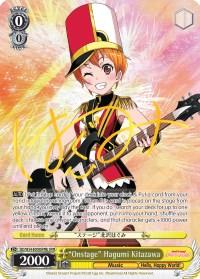 "Onstage" Hagumi Kitazawa (BD/W54-E008SPMb SPM) [BanG Dream! Girls Band Party!] - POKÉ JEUX