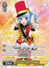 "Onstage" Kanon Matsubara (BD/W54-E009SPMa SPM) [BanG Dream! Girls Band Party!] - POKÉ JEUX