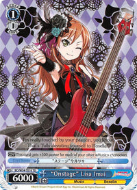 "Onstage" Lisa Imai (BD/W54-TE10 TD) [BanG Dream! Girls Band Party!] - POKÉ JEUX