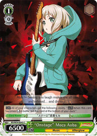 "Onstage" Moca Aoba (BD/W54-E042 C) [BanG Dream! Girls Band Party!] - POKÉ JEUX