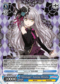 "Onstage" Yukina Minato (BD/W54-TE14 TD) [BanG Dream! Girls Band Party!] - POKÉ JEUX