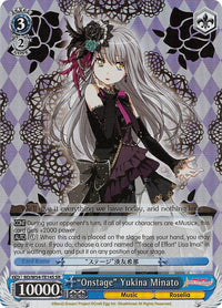 "Onstage" Yukina Minato (BD/W54-TE14S SR) [BanG Dream! Girls Band Party!] - POKÉ JEUX