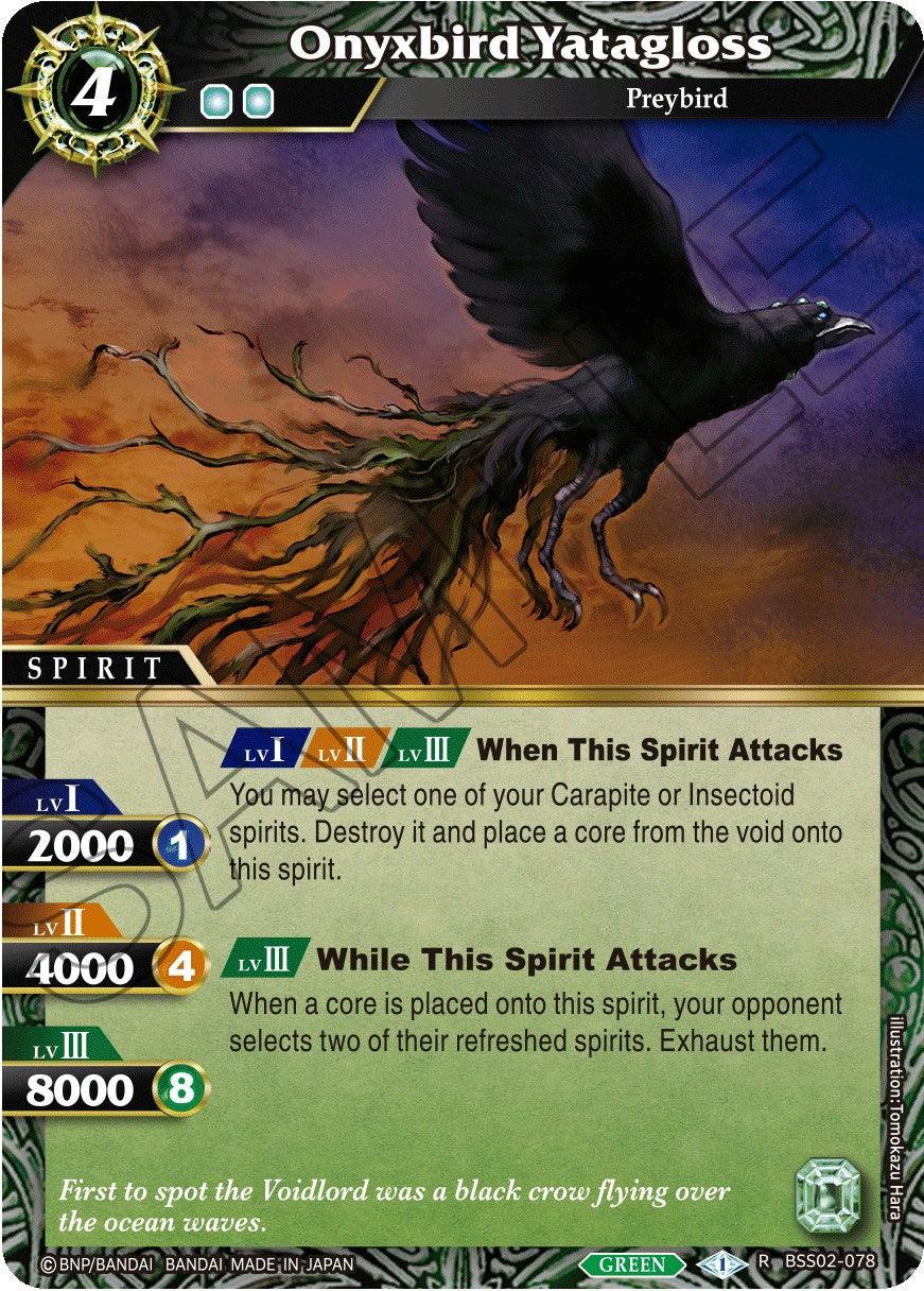 Onyxbird Yatagloss (BSS02-078) [False Gods] - POKÉ JEUX