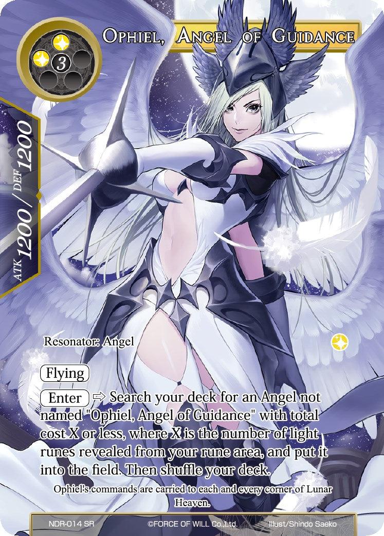 Ophiel, Angel of Guidance (Full Art) (NDR-014) [New Dawn Rises] - POKÉ JEUX