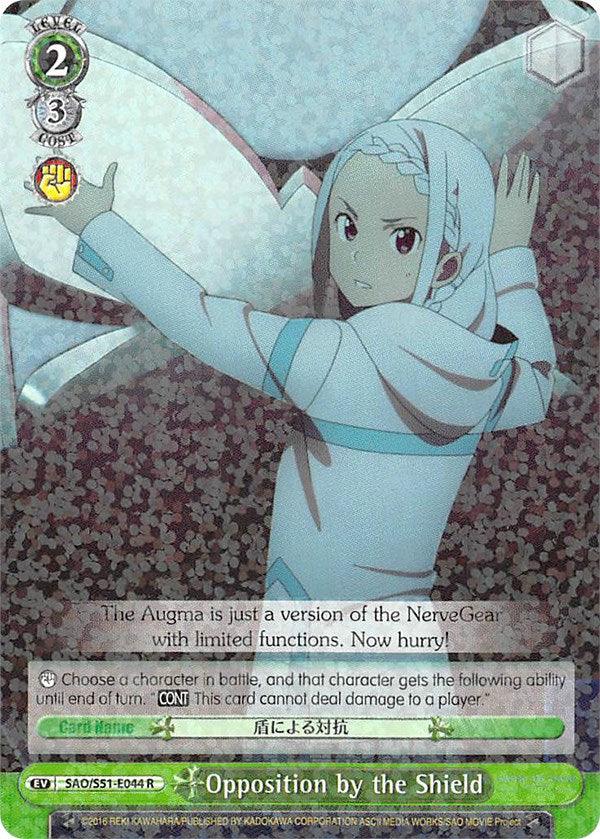 Opposition by the Shield (SAO/S51-E044 R) [Sword Art Online The Movie: -Ordinal Scale-] - POKÉ JEUX