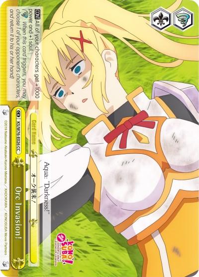 Orc Invasion! (KS/W76-E026 CC) [KonoSuba The Movie: Legend of Crimson] - POKÉ JEUX