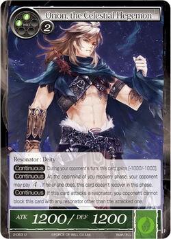 Orion, the Celestial Hegemon (2-063) [The War of Valhalla] - POKÉ JEUX