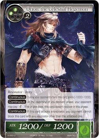 Orion, the Celestial Hegemon (2-063) [The War of Valhalla] - POKÉ JEUX