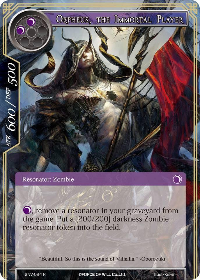 Orpheus, the Immortal Player (SNV-094) [The Strangers of New Valhalla] - POKÉ JEUX