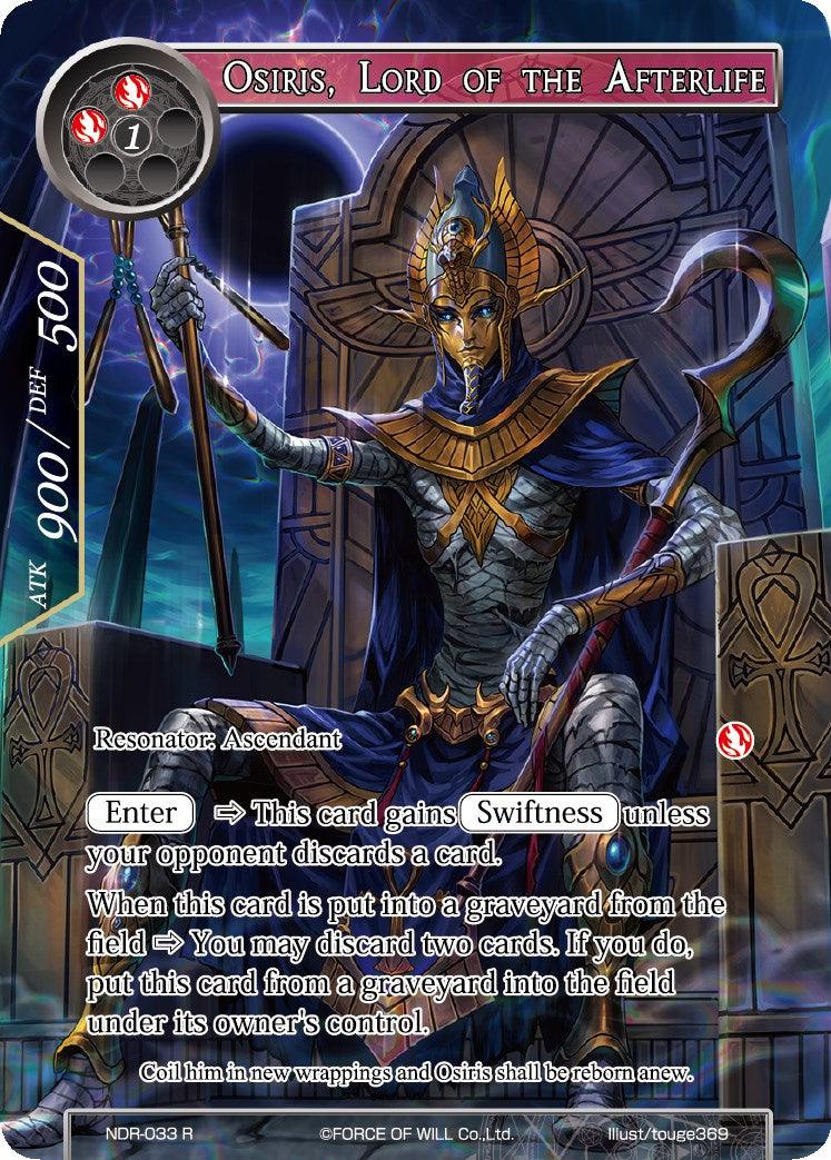 Osiris, Lord of the Afterlife (Full Art) (NDR-033) [New Dawn Rises] - POKÉ JEUX