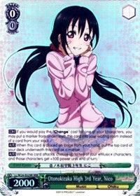 Otonokizaka High 3rd Year, Nico (LL/W24-E029R RRR) [Love Live!] - POKÉ JEUX