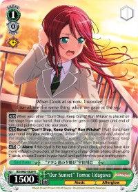 "Our Sunset" Tomoe Udagawa (BD/W63-E029 R) [BanG Dream! Girls Band Party! Vol.2] - POKÉ JEUX