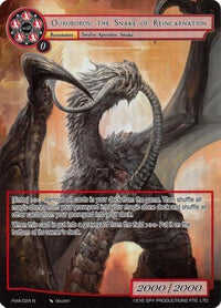 Ouroboros, the Snake of Reincarnation (Full Art) (PofA-024) [Alice Origin IV: Prologue of Attoractia] - POKÉ JEUX